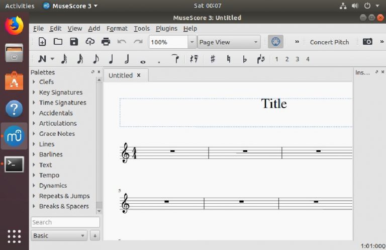 MUSESCORE 3 install Ubuntu