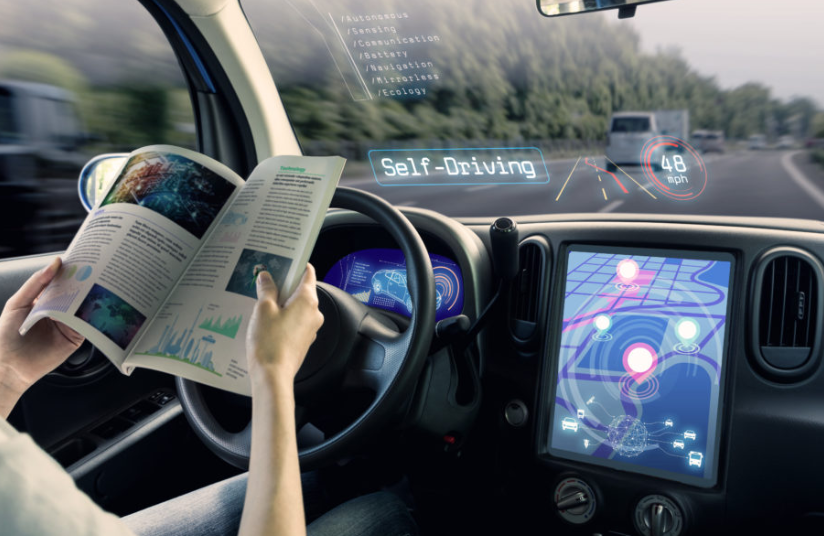Self-driving cars IOT example 2020