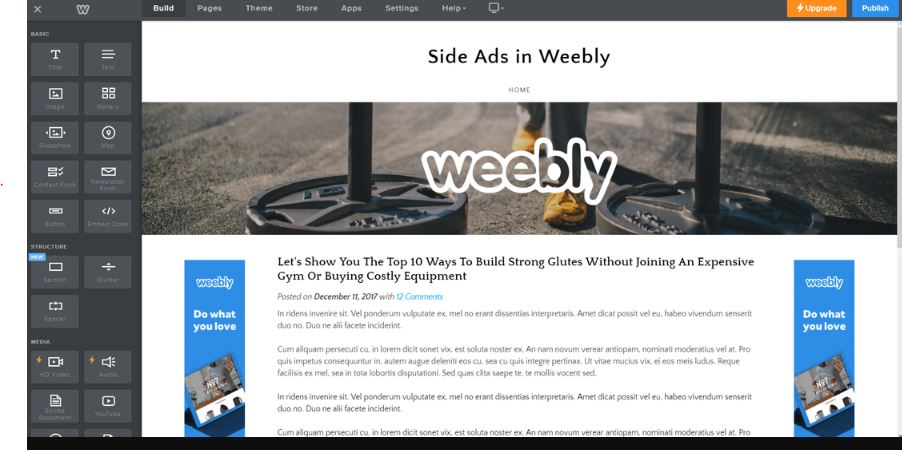 Weebly free web-builder