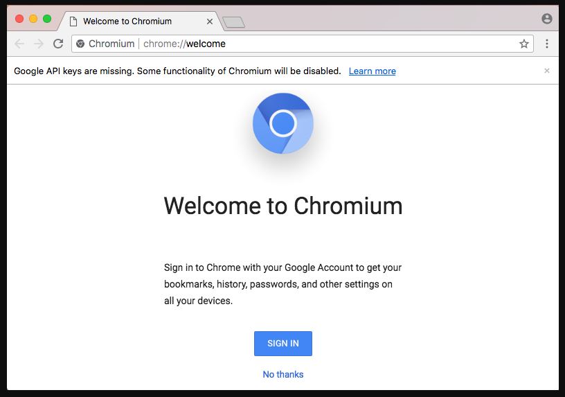 get chromium source code base don commit