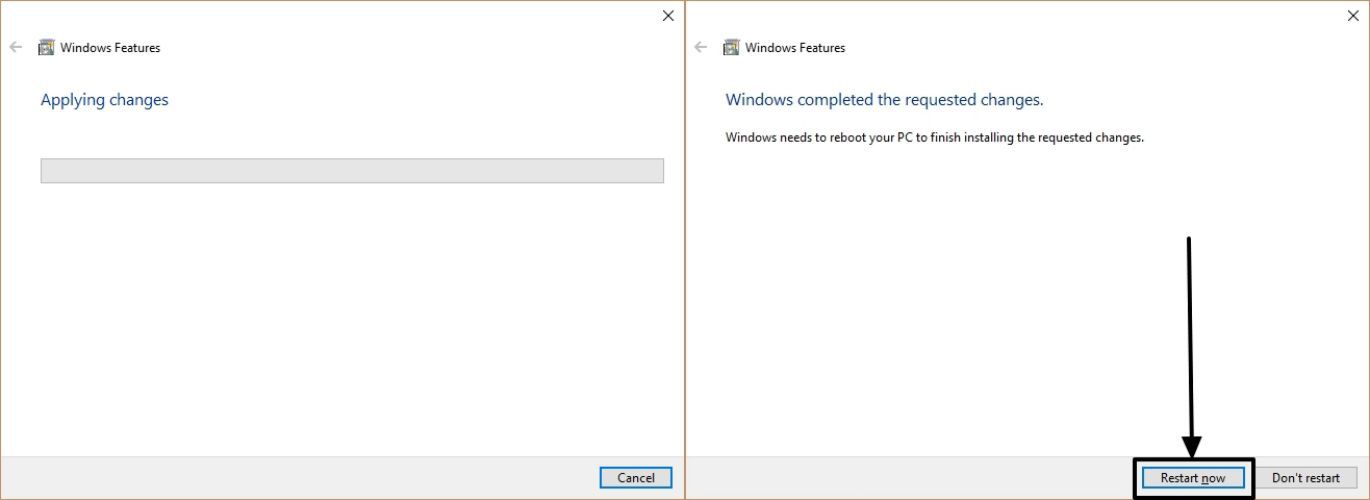 FTP on Windows 10 4 5