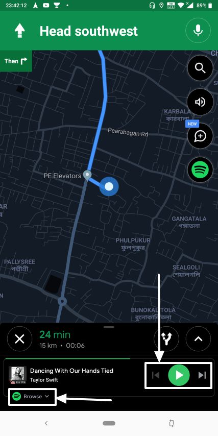 Google Maps and music 8