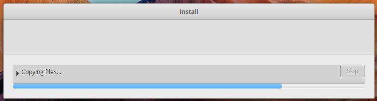 Elementary OS install 11