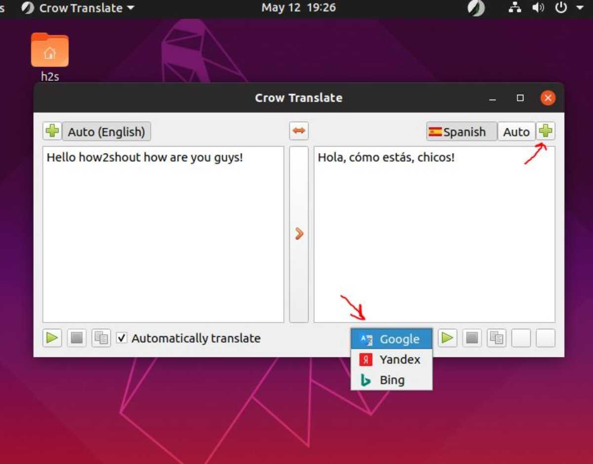 google translate desktop app