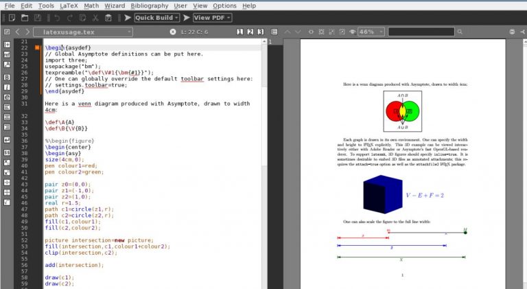 Texmaker best latex editor for windows Linux and MacOS