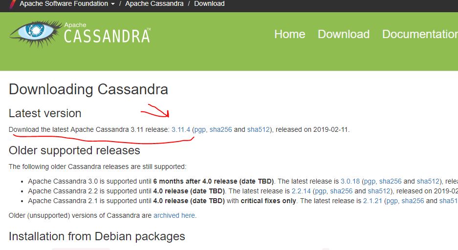 cassandra download mac