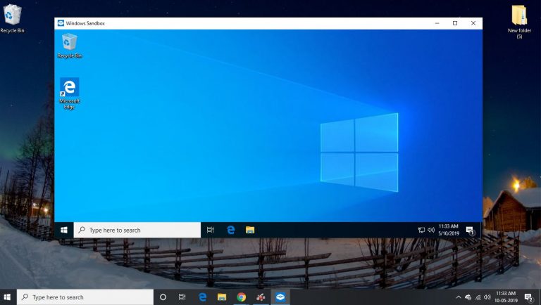 how do i use Windows SandBox on Windows 10