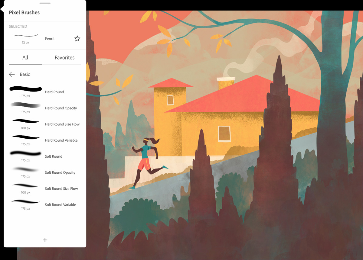 Adobe Fresco Painting App for iPad users