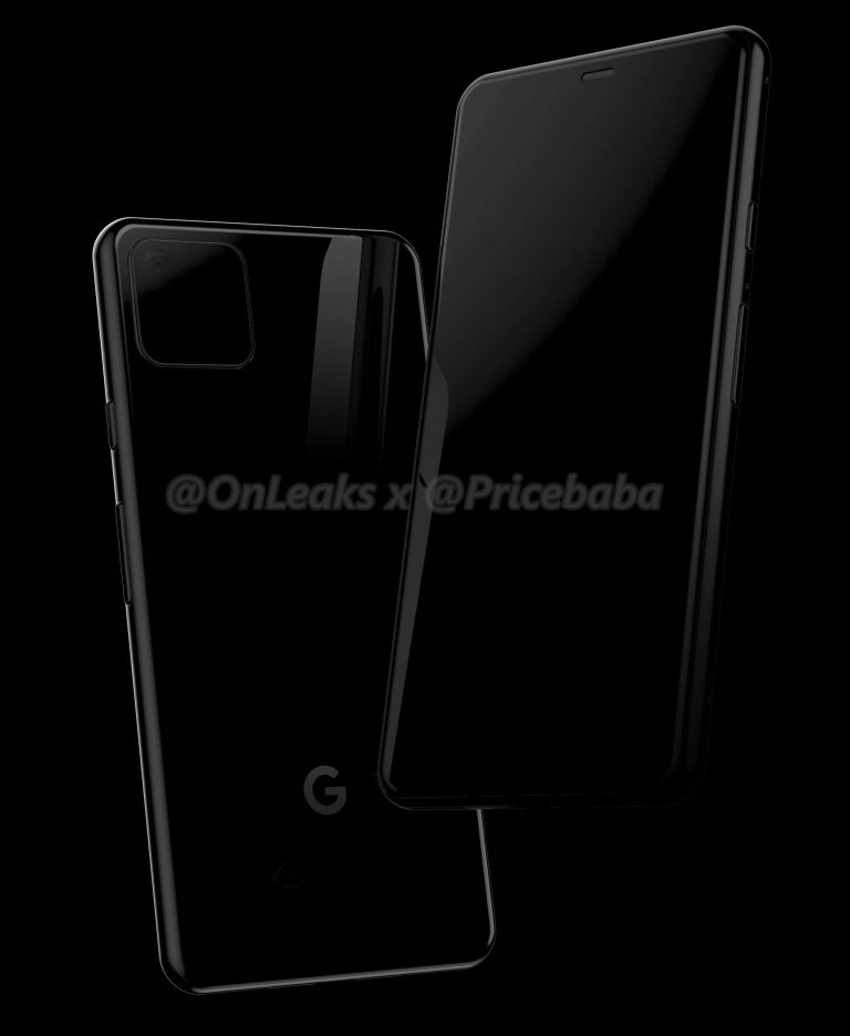 Google Pixel 4 Leaked Black Design