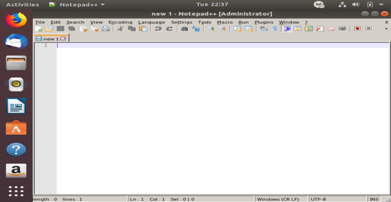 notepad ++ linux
