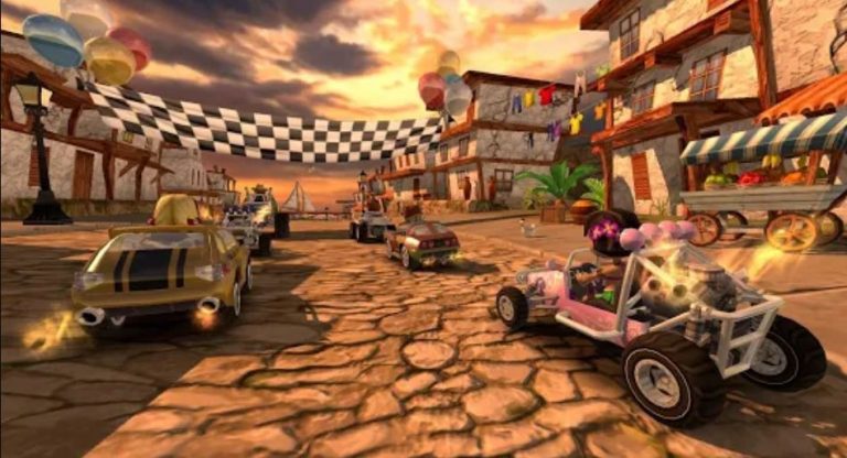 Beach Buggy Racing offline android game