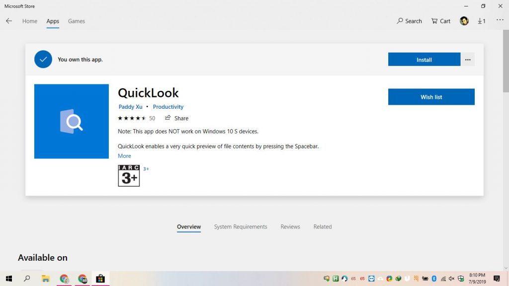 Quicklookd mac os что это