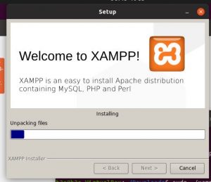 start xampp ubuntu terminal