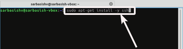 Install SSH on Ubuntu