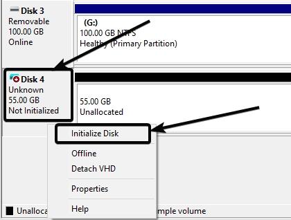 mount a virtual hard drive created using this management on Windows