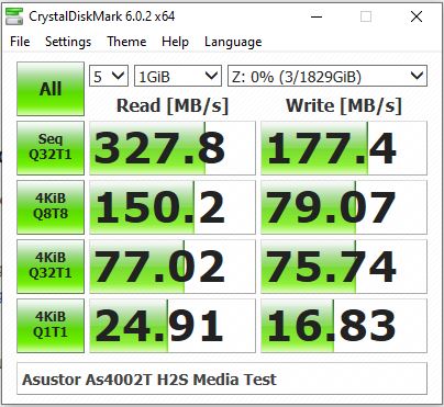 Crystal-Benchmark-test-Asustor-AS4002T-Single-Drive