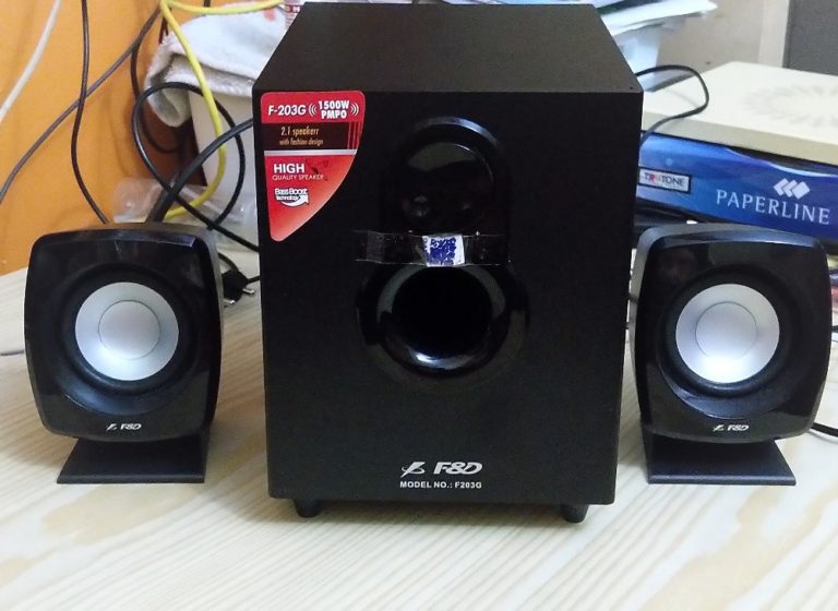 F&D F-203G 2.1 Speakers review