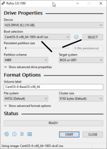 Centos монтировать usb диск