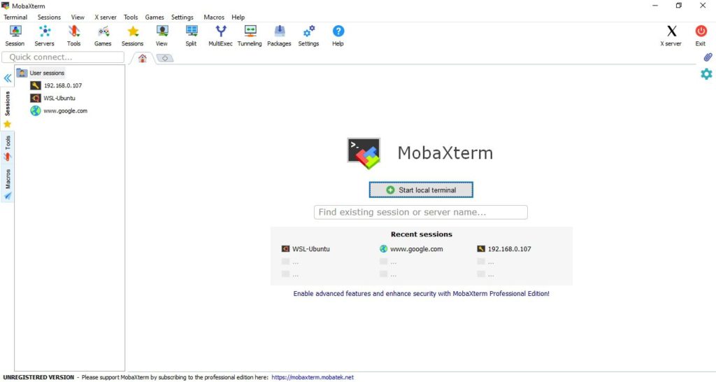 free instals MobaXterm Professional 23.3