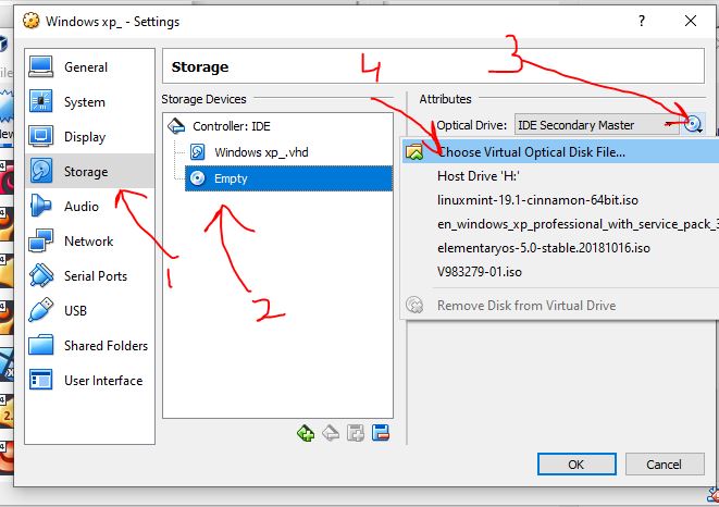 how to set up a vm in virtual box for windows 10