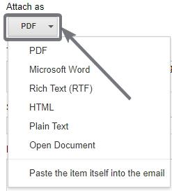 Send email directly from Google Docs 2