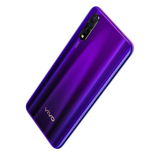 Vivo Z1x smartphone purple image