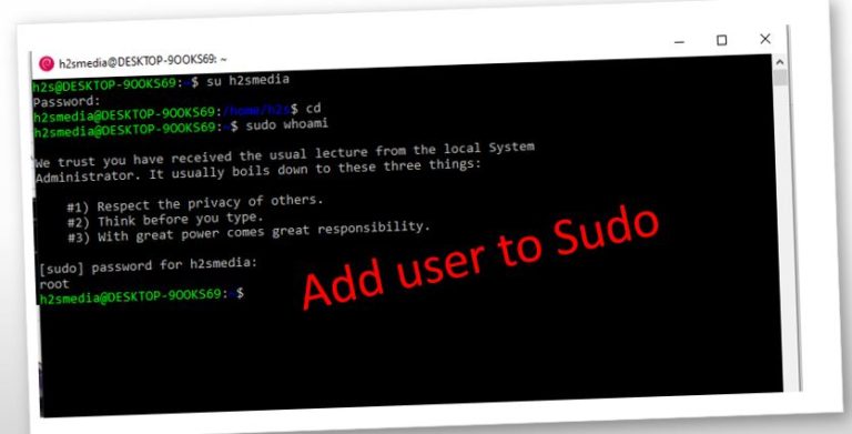 add a user to Sudoers in Debian