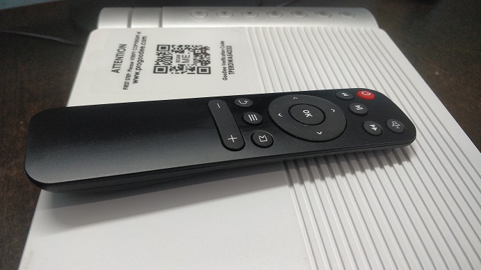 GeeDee G500 projector remote