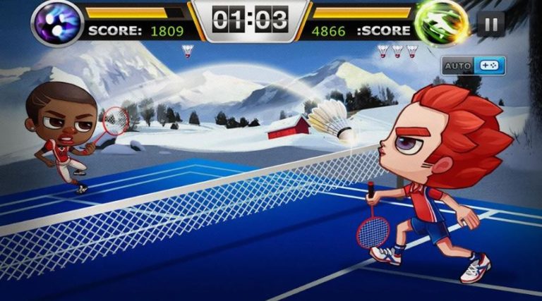 Badminton Legend sports game for smartphones