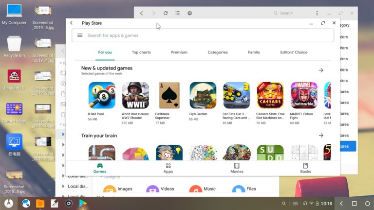 phoenix os and google play