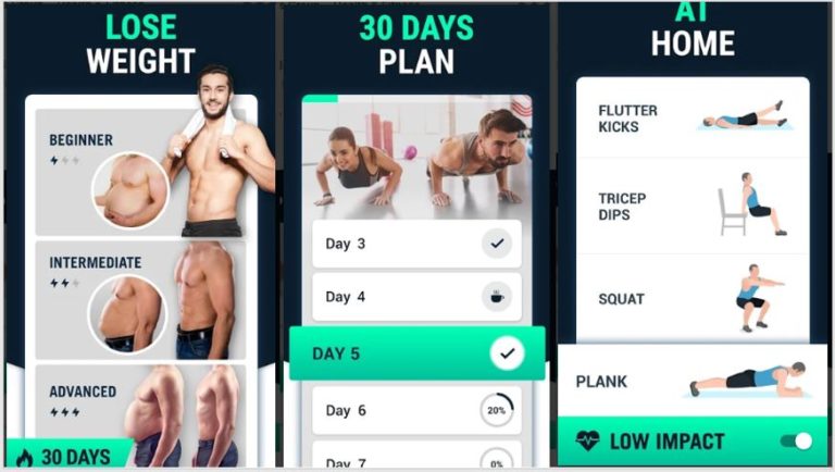 Lose Weight best fitness App for Men for ANdroid on Google play store – Weight Loss in 30 Days