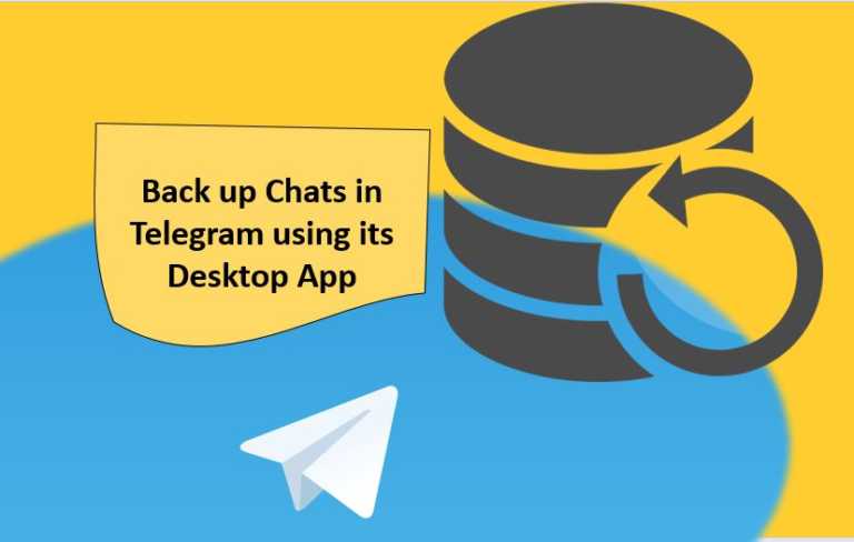 Back up Chats in Telegram Desktop App