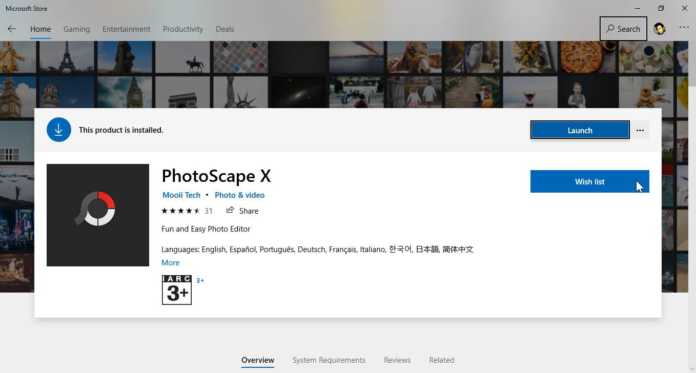 photoscape x for windows 8
