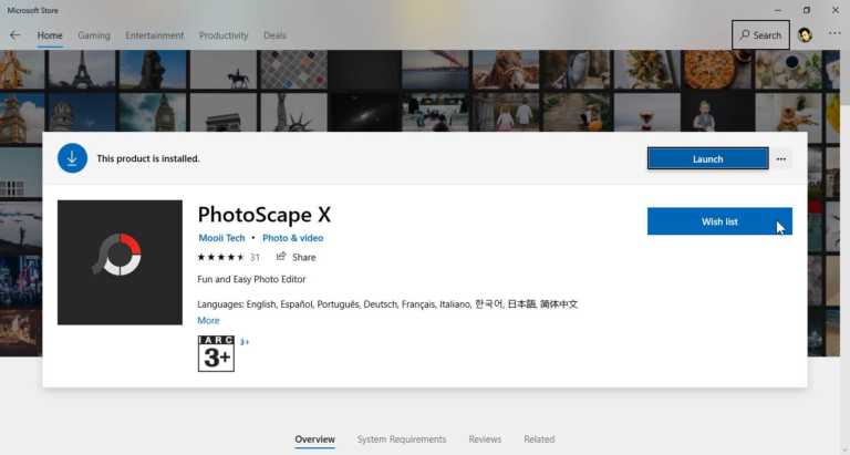 photoscape x for windows 7
