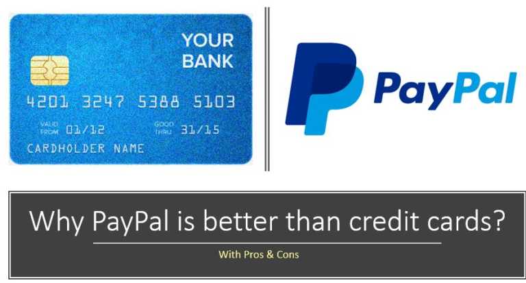 Why PayPal is better than credit cards