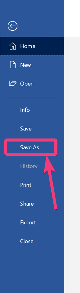 save the document that you have in PDF format