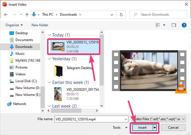 Add videos to presentations on PowerPoint 20