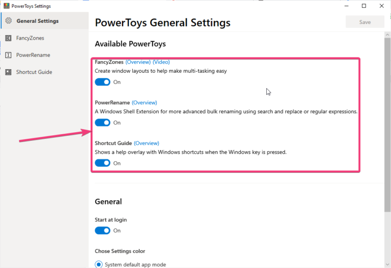 Microsoft PowerToys 0.72 instal the new version for windows