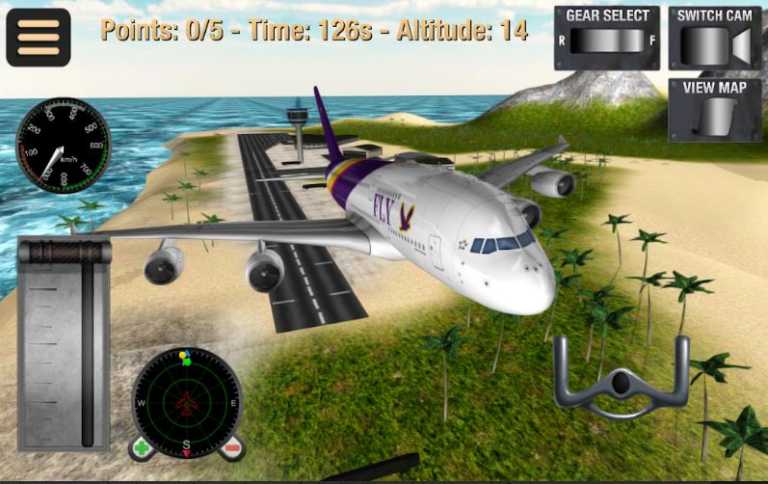 Flight Simulator Fly Plane 3D for Android