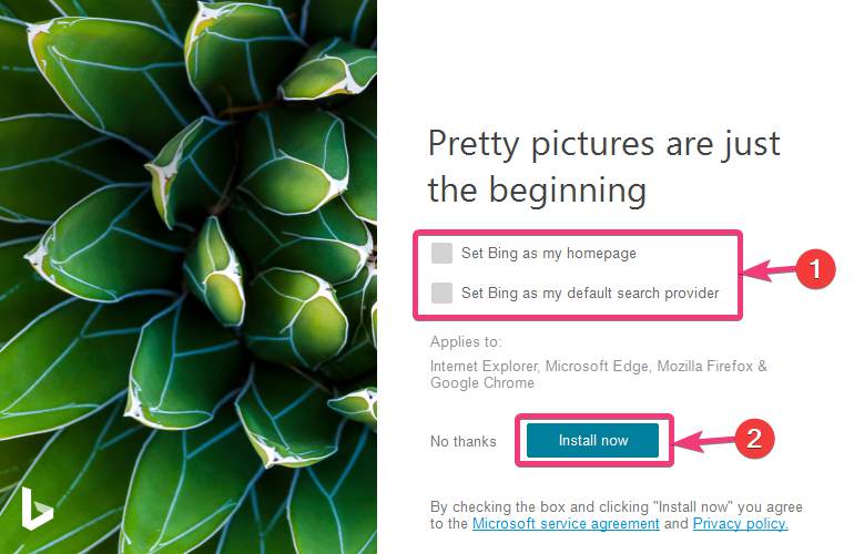 Install Bing Desktop Wallpaper