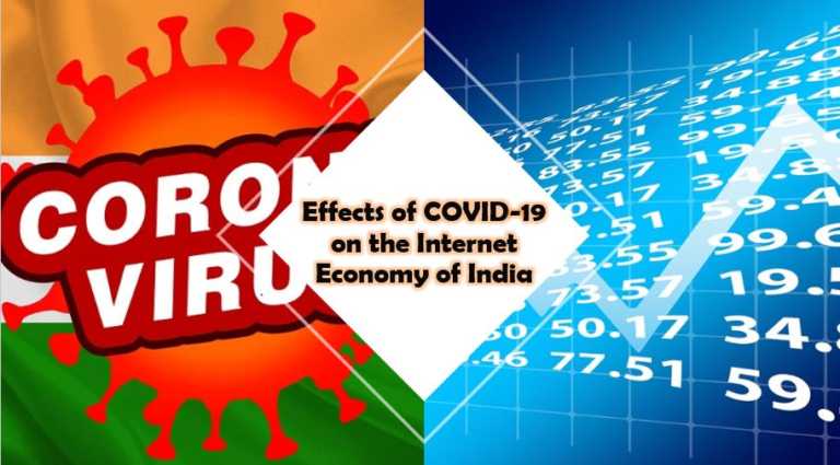Effects of COVID 19 on the Internet Economy of India