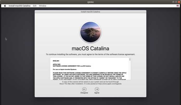 how to install linux on macos
