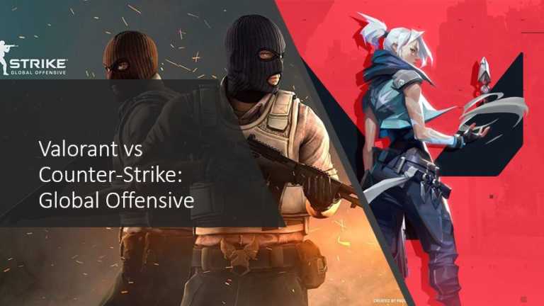 Valorant vs Counter-Strike- Global Offensive