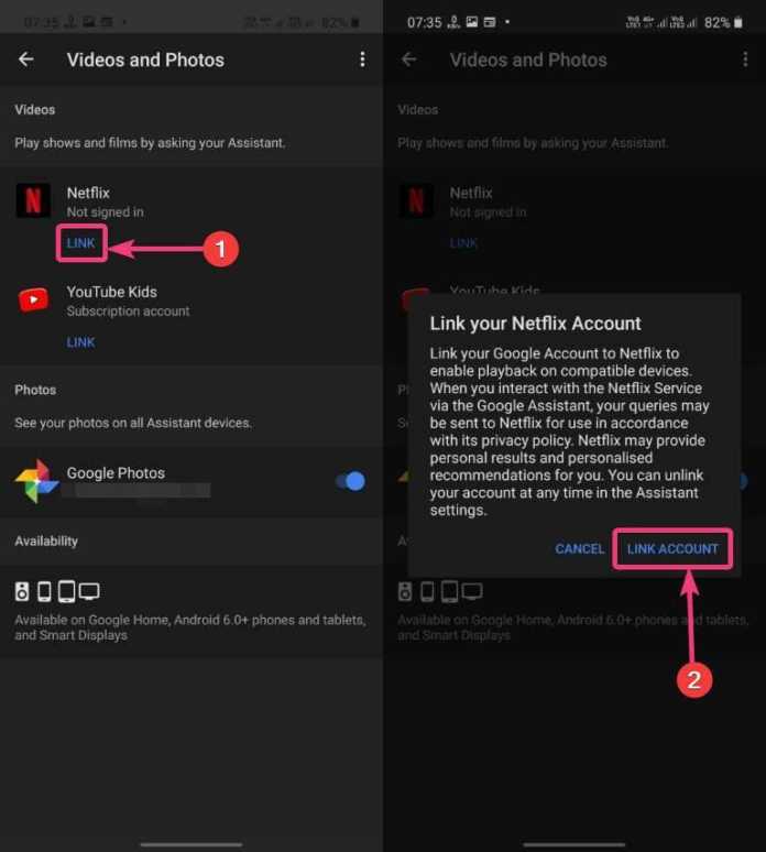 How to connect & manage Netflix account with Google Assistant