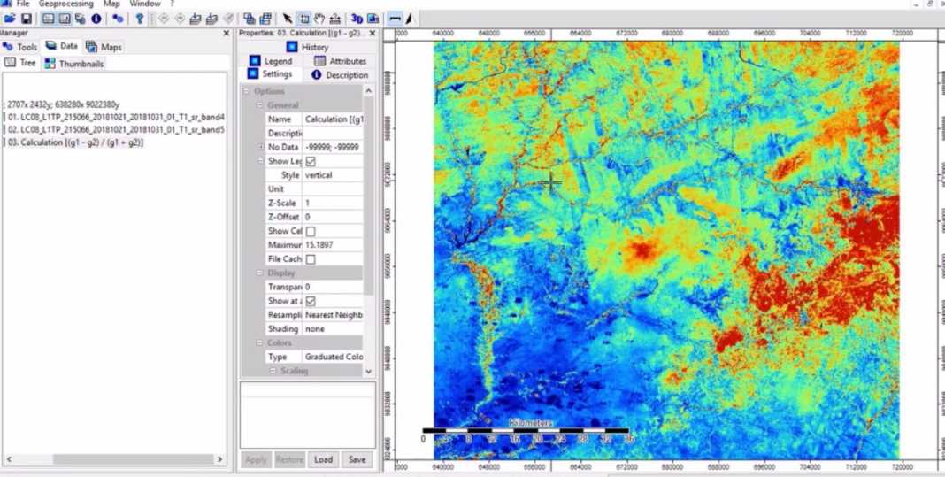 saga geo spatial analysis software for mac