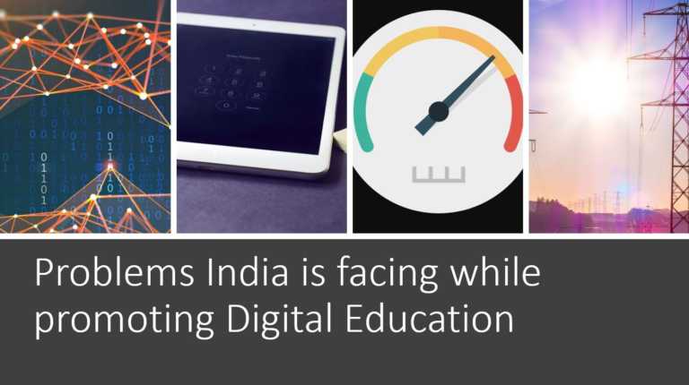 challenges of digital education in India