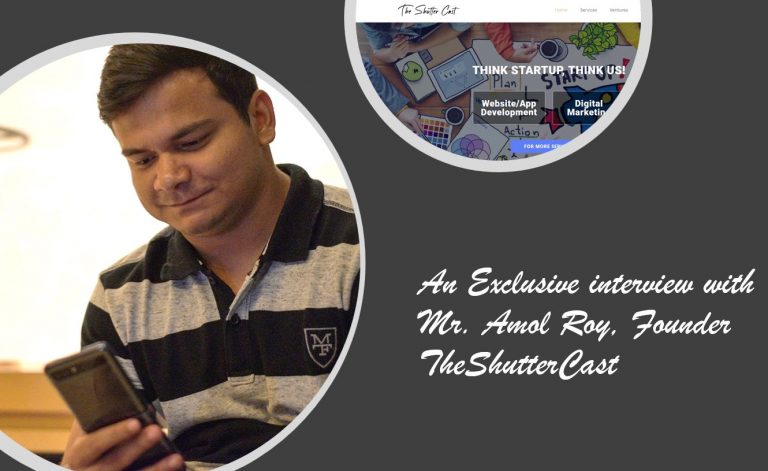 An Exclusive interview with Mr Amol Roy Founder TheShutterCast min