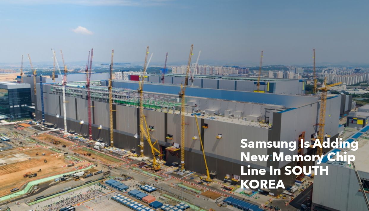 Samsung New Memory Chip Line in South Korea min