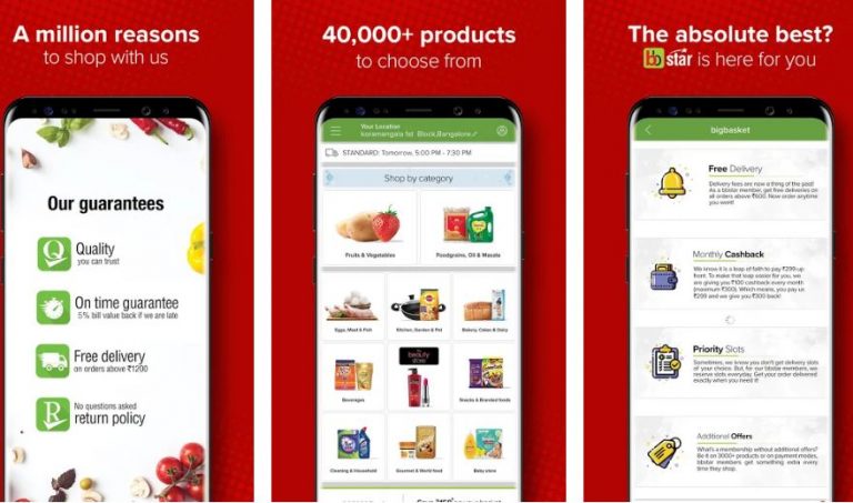 bigbasket most downloaded grocery app in lock down