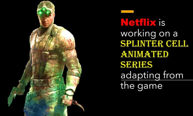 Netflix is planning to bring Splinter Cell animated series min